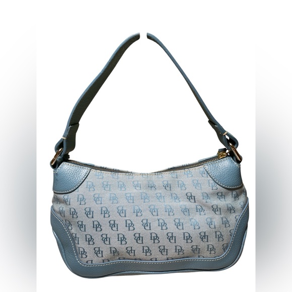 Dooney & Bourke Y2K 🧊RARE🧊 Vintage Light Blue Shoulder Bag - Picture 7 of 17